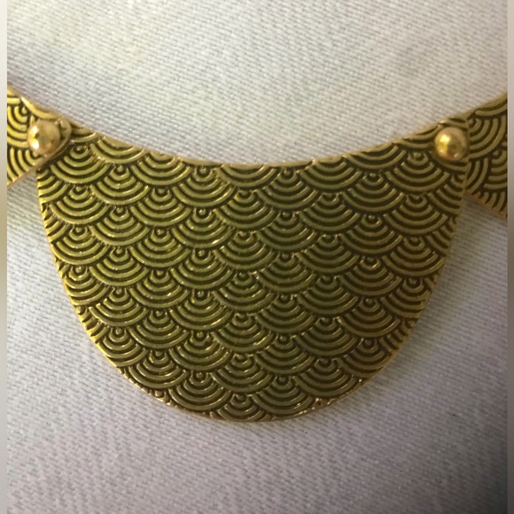 NWT Lucky Brand Reversible Scalloped Collar Style Necklace - Picture 7 of 7